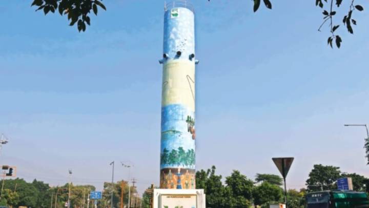 Chandigarh admn cuts power to India’s tallest air purifier, asks firm to dismantle it