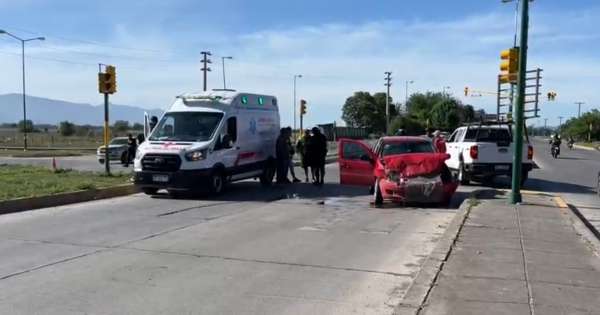 Fuerte choque camino a San Agustín: "Mis chicos están lastimados"
