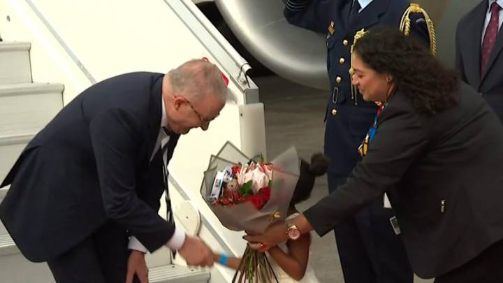 Prime Minister Anthony Albanese arrives in South Africa for G20 summit