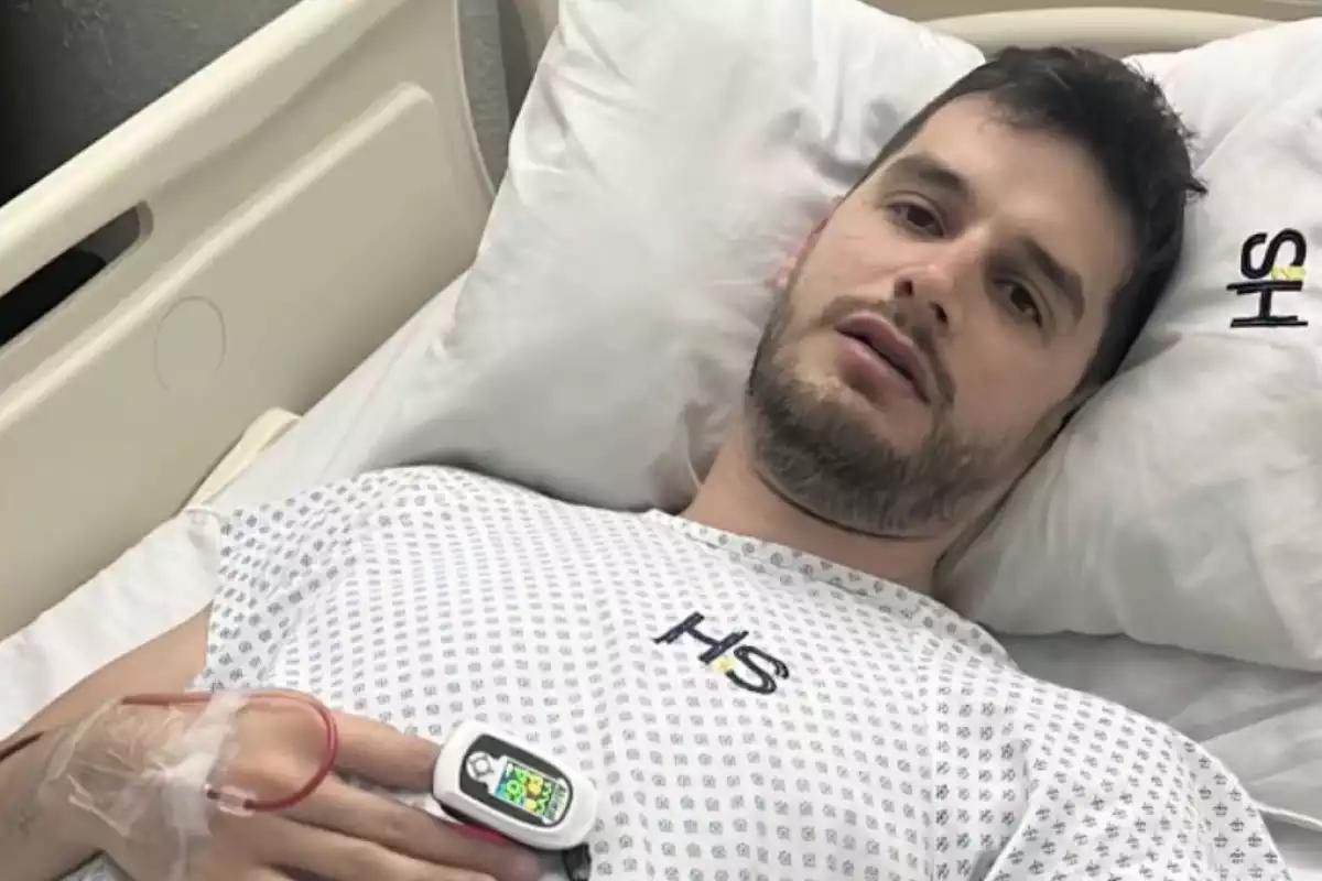 Adrián Marcelo revela en sus redes sociales que fue hospitalizado, este es su estado de salud