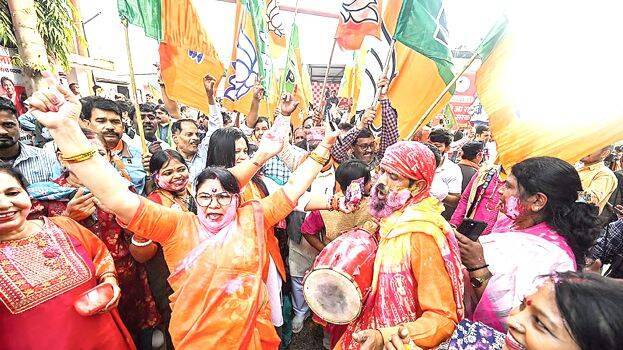 NDA sweeps Bihar elections, wins 202 out of 243 seats; BJP emerges as largest party with 89 seats