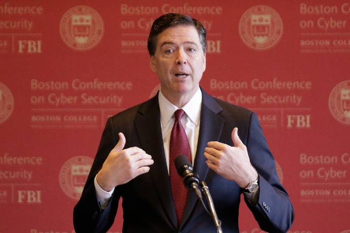 U.S. judge dismisses James Comey, Letitia James indictments