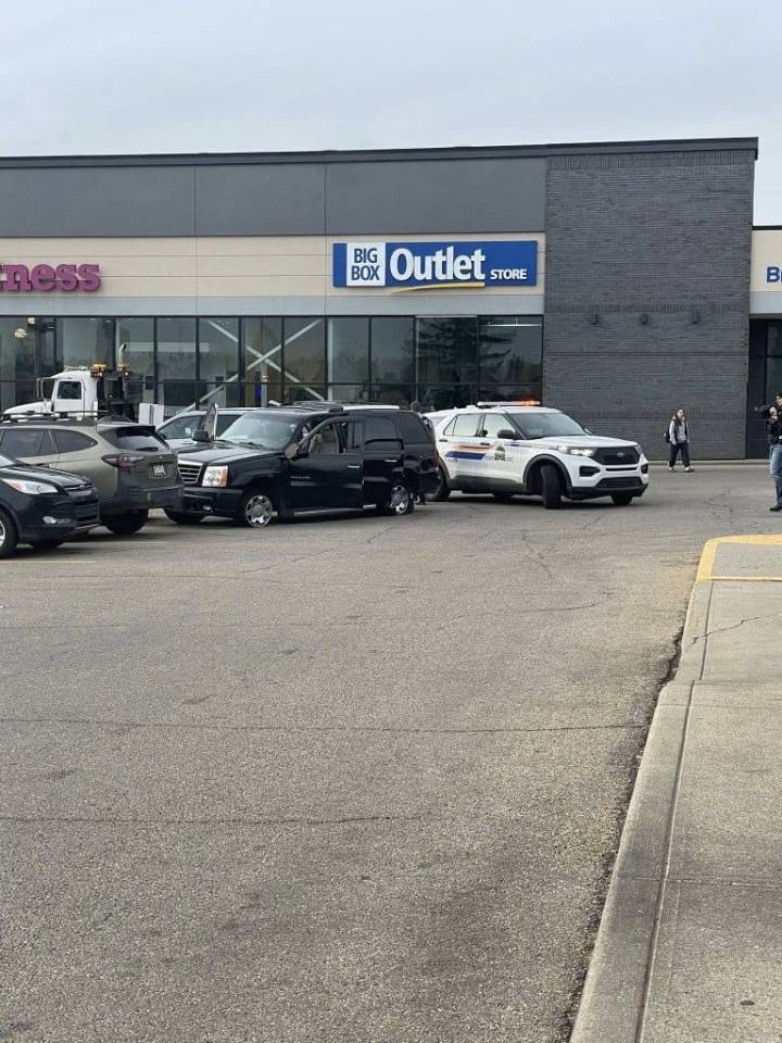 St. Albert RCMP arrest male driving dangerously in stolen SUV