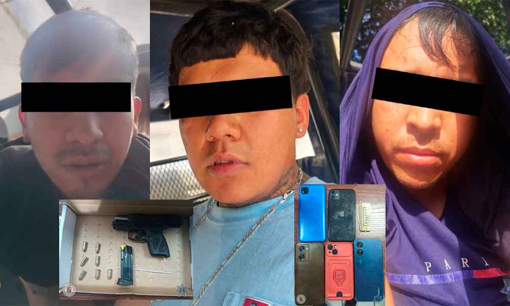 FRUSTRAN ROBO A CUENTAHABIENTE Y DETIENEN A TRES HOMBRES EN LEÓN