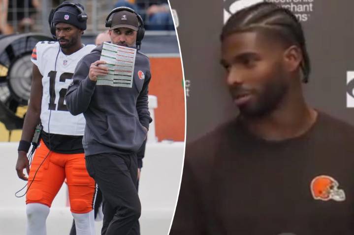 Shedeur Sanders accuses reporter of 'starting trouble' with 'sabotage' remark