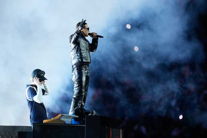 Bizarrap y Daddy Yankee revolucionan el Bernabéu