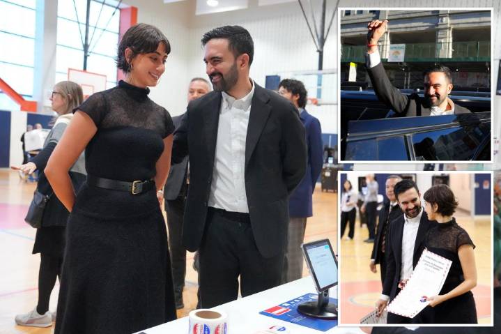 Zohran Mamdani casts ballot in NYC mayoral election while stressing the need for more housing