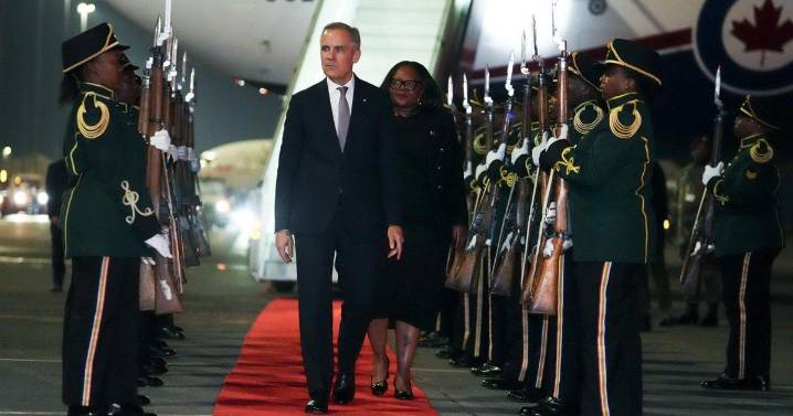 PM Carney in Johannesburg as G20 members agree to release a declaration without U.S.