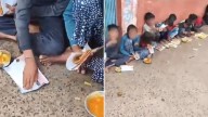 Schoolkids served mid-day meals on pieces of paper in MP, Rahul calls out BJP’s ‘illusion of development’