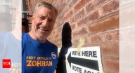 Former NYC mayor Bill de Blasio votes for Mamdani wearing viral ‘Hot Girls for Zohran’ T