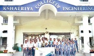 AI training prog held at Kshatriya College of Engg