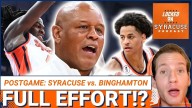 REACTION: Syracuse Basketball BLASTS Binghamton in SEASON OPENER