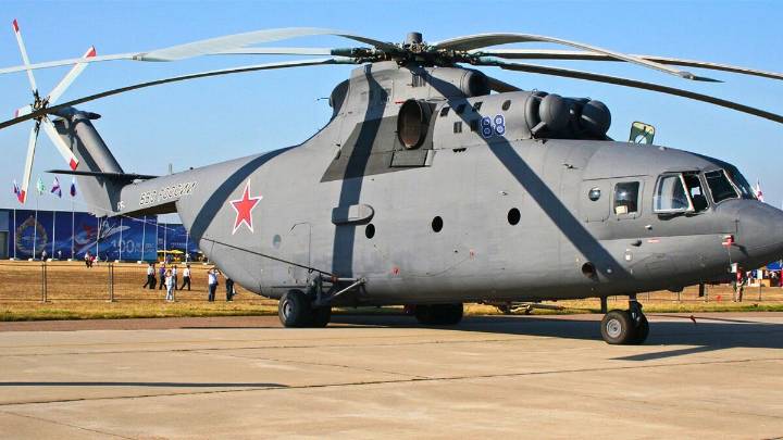 El país que tiene al helicóptero más grande del mundo: un tamaño impresionante y dos potentes motores