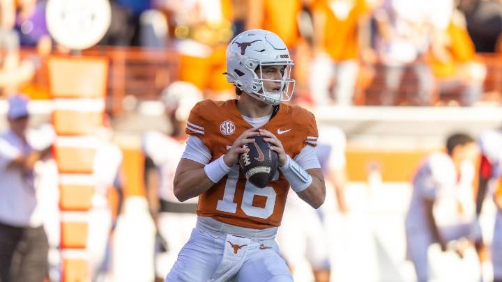 Arch Manning has six total touchdowns as No. 17 Texas beats Arkansas