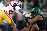 USC football’s Christian Pierce, Kennedy Urlacher step up for depleted defense