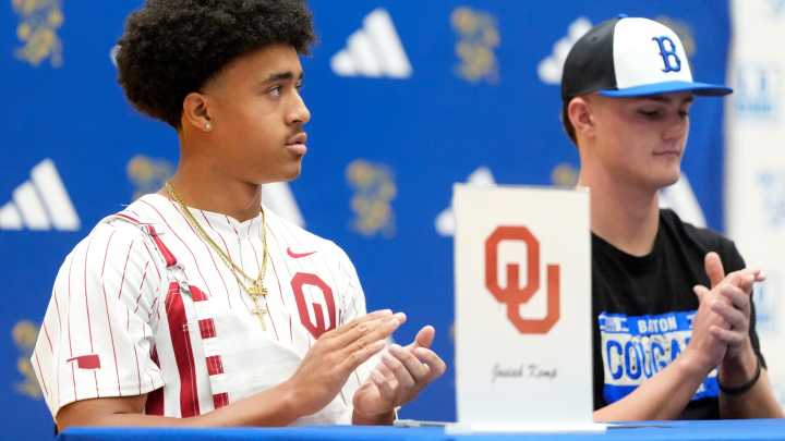 Josiah Kemp, nephew of Matt Kemp, signs to play for OU baseball