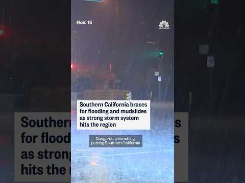 Southern California hit by powerful storm