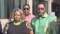 Civil rights activists rally in support of Nerbert Frelow after murder charges dismissed