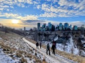 Calgary Walks through Kensington, Sunnyside and Crescent Heights