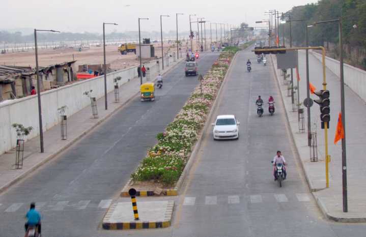 River drive West road at Sabarmati Riverfront Ahmedabad to shut for traffic for 8 hours on Monday, November10