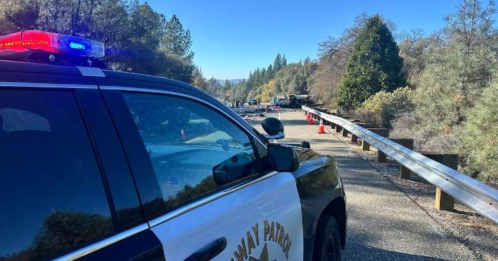 2 big rig drivers die in head-on crash near Grass Valley, officers say