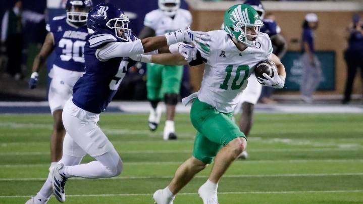 No. 22 North Texas beats Rice 56-24 behind huge passing attack led by Mestemaker and Young