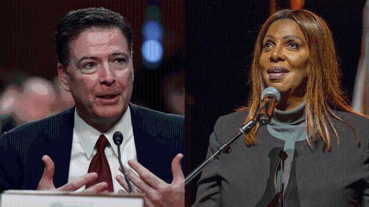 Judge dismisses DOJ criminal cases against Comey, James