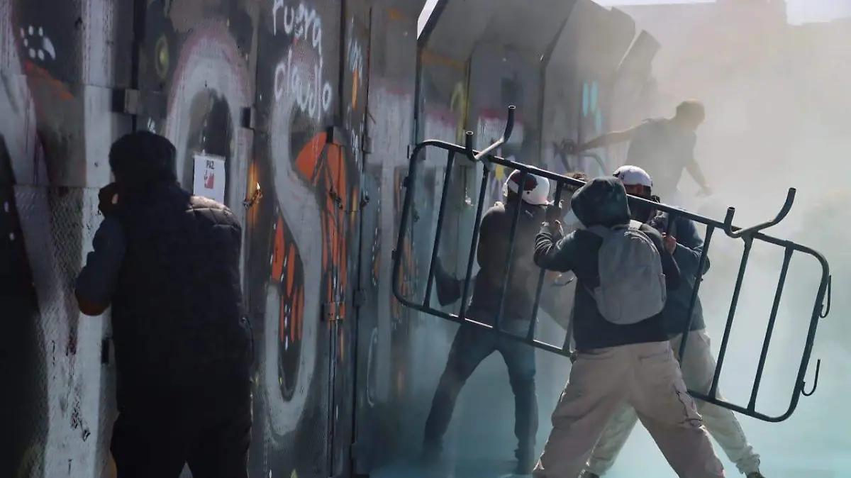 Mandan a prisión preventiva a ocho detenidos de la marcha de la Generación Z