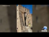 Worker dies after collapse of medieval tower in Rome