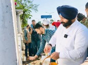 ‘White City’ project launched in Sri Anandpur Sahib to mark 350th martyrdom anniversary of Sri Guru Tegh Bahadur Ji Photo Source: Babushahi Bureau [ FULL VIEW ]