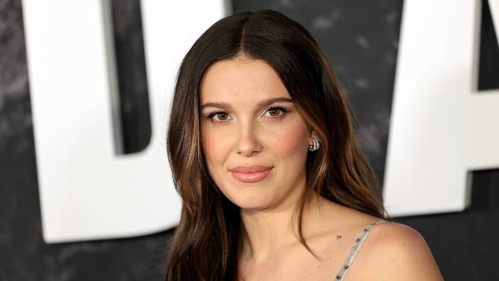 Millie Bobby Brown steals the show in daring black gown on red carpet