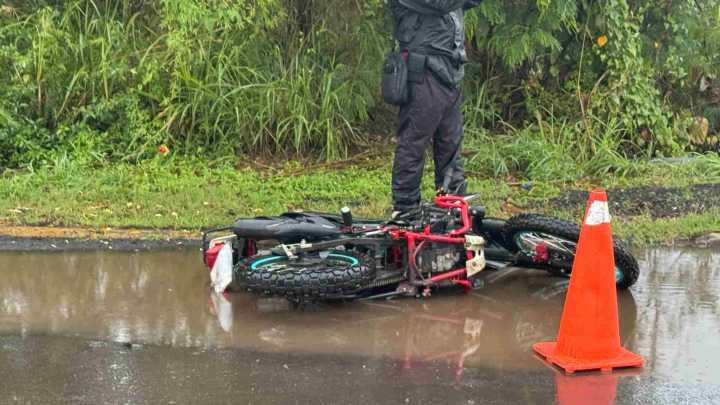 Menor Muere tras Derrape de Motocicleta en Carretera Veracruz