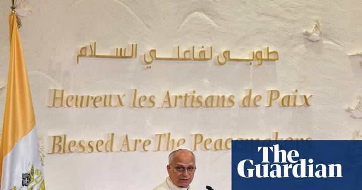 Pope Leo urges Lebanese leaders to make peace highest priority