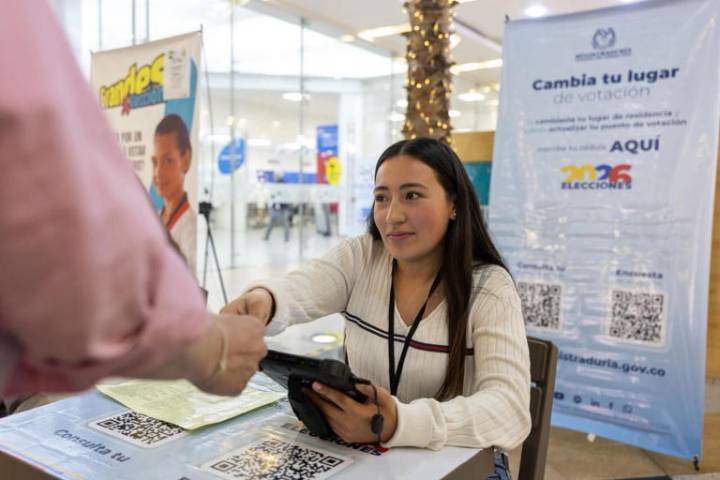 Registraduría amplía opciones para cambiar el puesto de votación rumbo a las elecciones de 2026