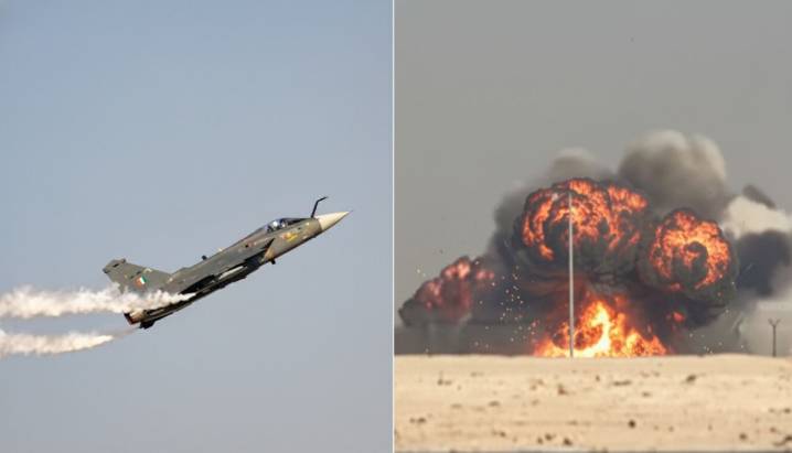 Indian Tejas fighter jet crashes during demonstration at Dubai air show