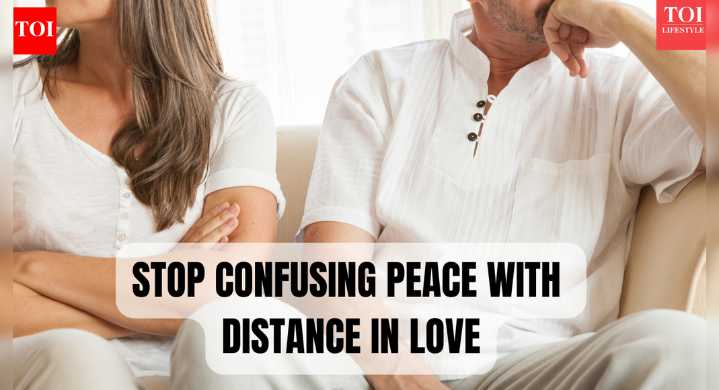 How to stop confusing peace with distance in love