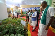 PM interacts with farmers at South India Natural Farming Summit 2025 in Coimbatore, Tamil Nadu