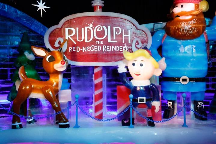 Pictures: ICE! Featuring Rudolph the Red
