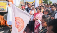 Dy CM Parida Flags Off Pilgrim Special Train With 775 Senior Citizens From Berhampur