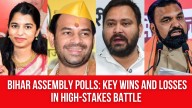 Bihar Assembly polls: Key wins and losses in high