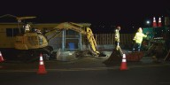Lane closed as crews repair 16-inch water main break in Windward Oahu
