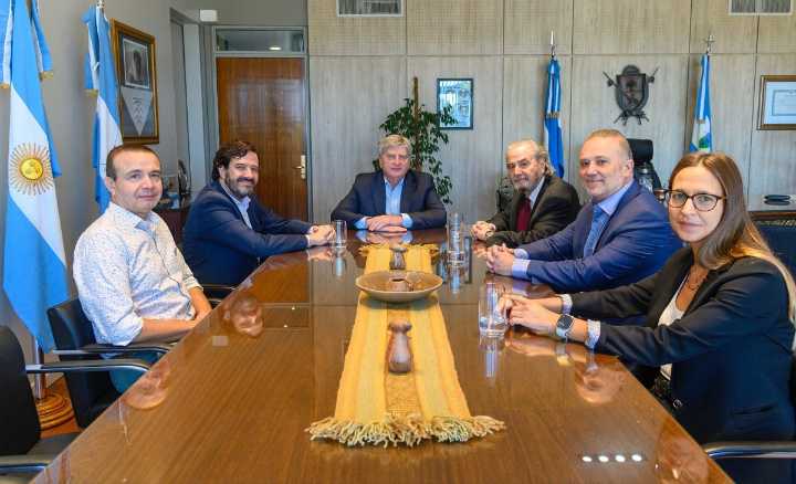 Ziliotto con Maqueda: "Una oportunidad propicia para intercambiar visiones"