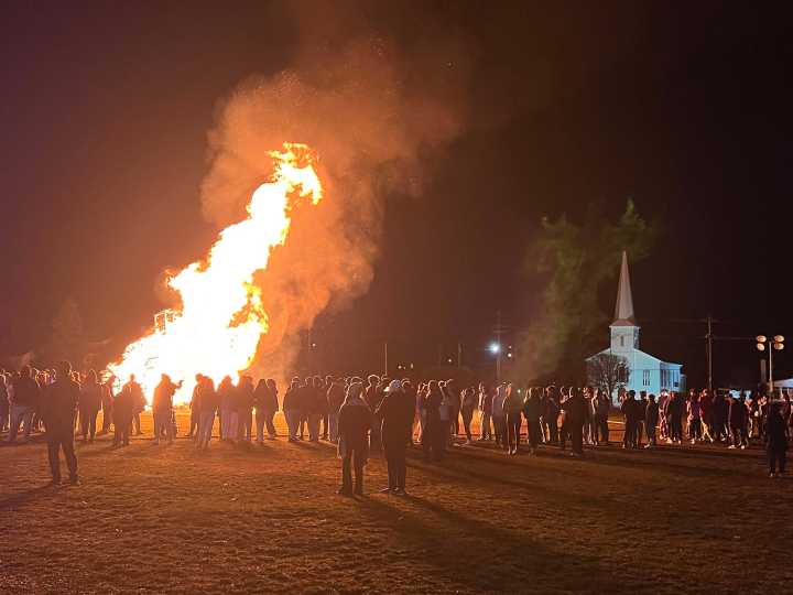 Barrington High School bonfire called off this year