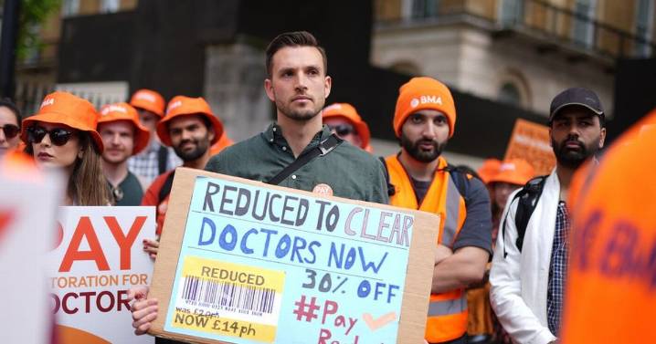 Operations and appointments may be cancelled as NHS doctors strike