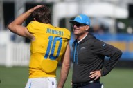 Jim Harbaugh Sends Strong Message to Refs as Justin Herbert Desperately Needs More Protection