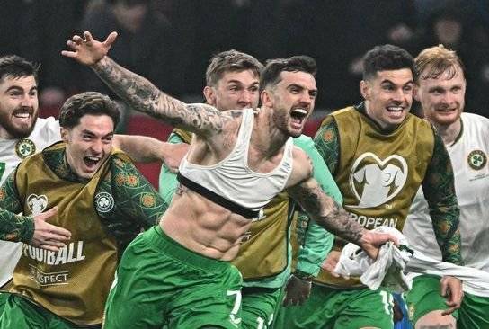 Irlanda jugará repechaje en Europa