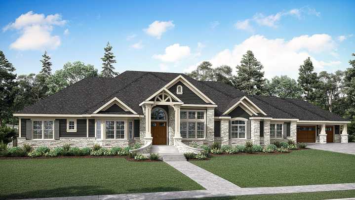 Large living on one level: Stylish single-story home designs built for modern life