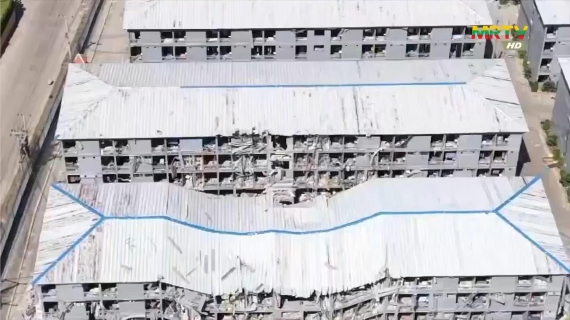 Myanmar military destroys buildings used as online scam centres as it continues crackdown