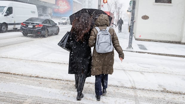 Heavy snowfall expected in Toronto Sunday