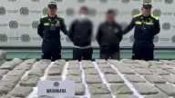 Hallan 60 kilos de marihuana enterrados en una bodega de reciclaje en el sur de Bogotá
